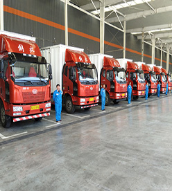 常州到辽源物流公司车辆展示